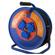 Удлинитель на катушке 30м 3 гн. ЗК КГ 3х2,5 TDM Electric