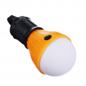 Светильник кемпинговый подвесной, 3 LED, ЧИНГИСХАН 2Вт, 3хАAА, 11.5х5х5см, пластик купить