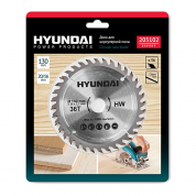 Диск пильный по дереву Hyundai D130mm, 36T, D20/16mm недорого в Екатеринбурге