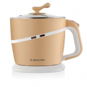 Электроварка Brayer 1.5 л, 650 Вт бежевая купить