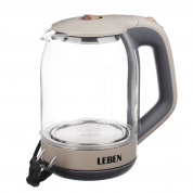 Чайник электрический LEBEN 1.85кВт стекло купить
