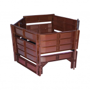 Ограждение «Компостер» 640л. (122х104х66) (коричневый) купить