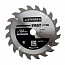 Диск пильный по дереву Stayer «FAST LINE» 190*24T*16